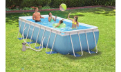 Каркасный бассейн для дома 400х200х100см + фильтр-насос + лестница Intex 28316