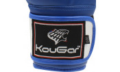 Перчатки боксерские KouGar KO300-8, 8oz, синий