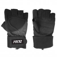 Перчатки для фитнеса c фиксатором запястья PRCTZ WRIST-WRAP GLOVES 