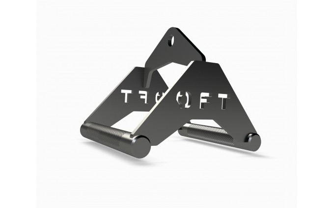 Рукоятка для тяги к животу металлическая узкий параллельный хват Рукоятка для тяги к животу металлическая узкий параллельный хват