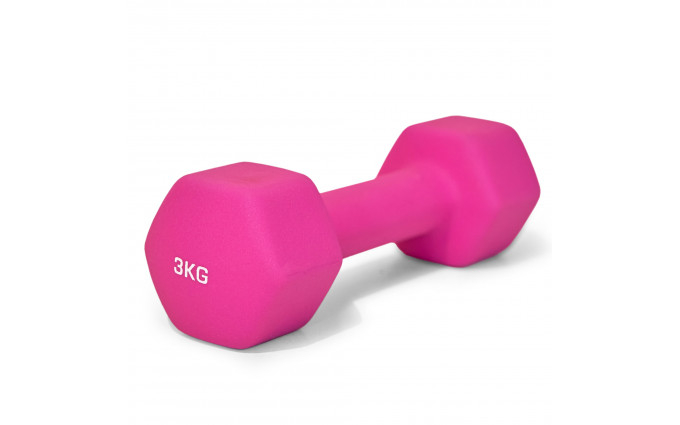 Гантель UNIX Fit неопреновая 3 кг / шт. Pink Гантель UNIX Fit неопреновая 3 кг / шт. Pink