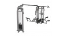 4-х Позиционная мультистанция с блочной рамкой (верхняя тяга - 100, нижняя тяга - 100, трицепс - 70, регулируемая блочная рамка 100x2)
